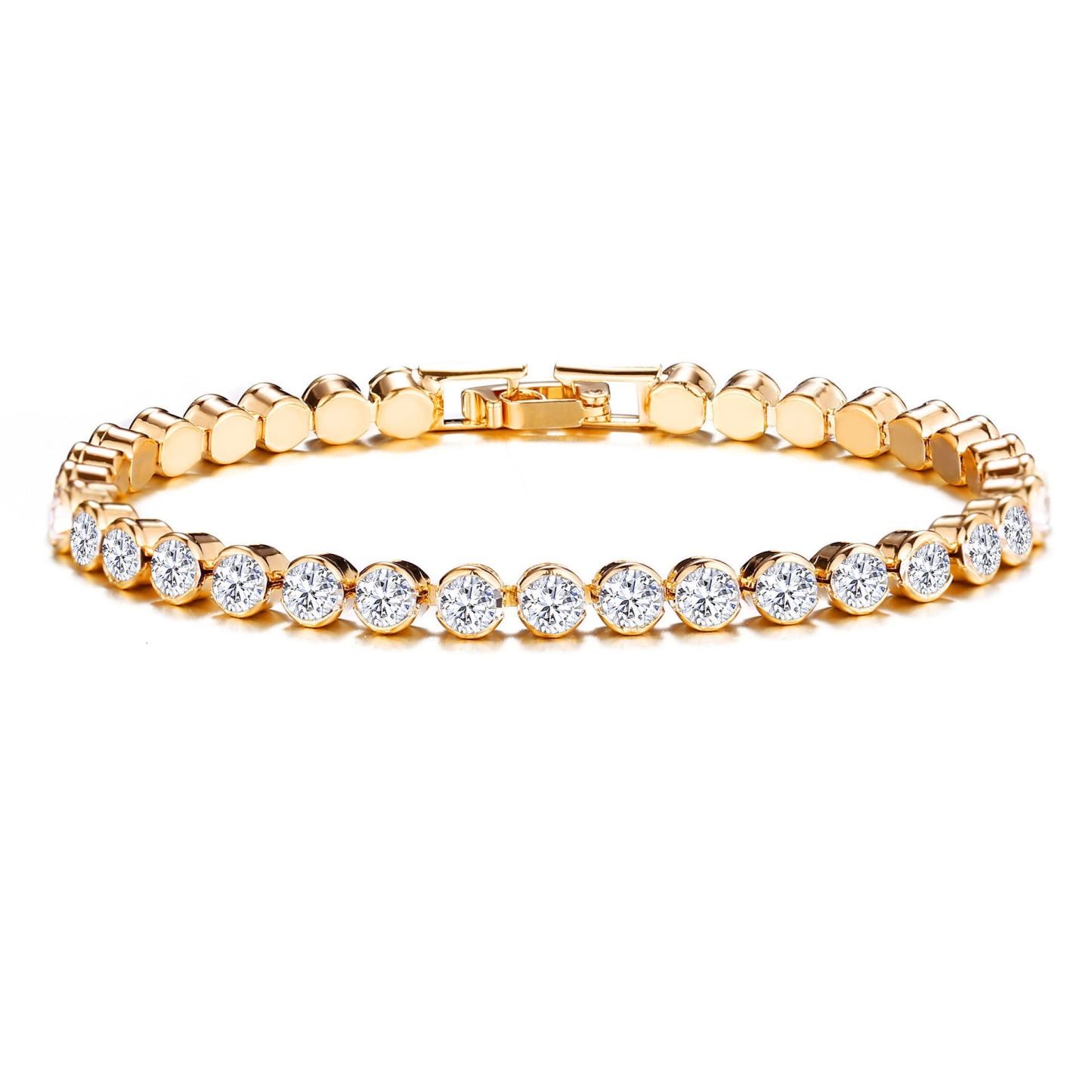 「Timeless Classic」Solitaire Tennis Bracelet