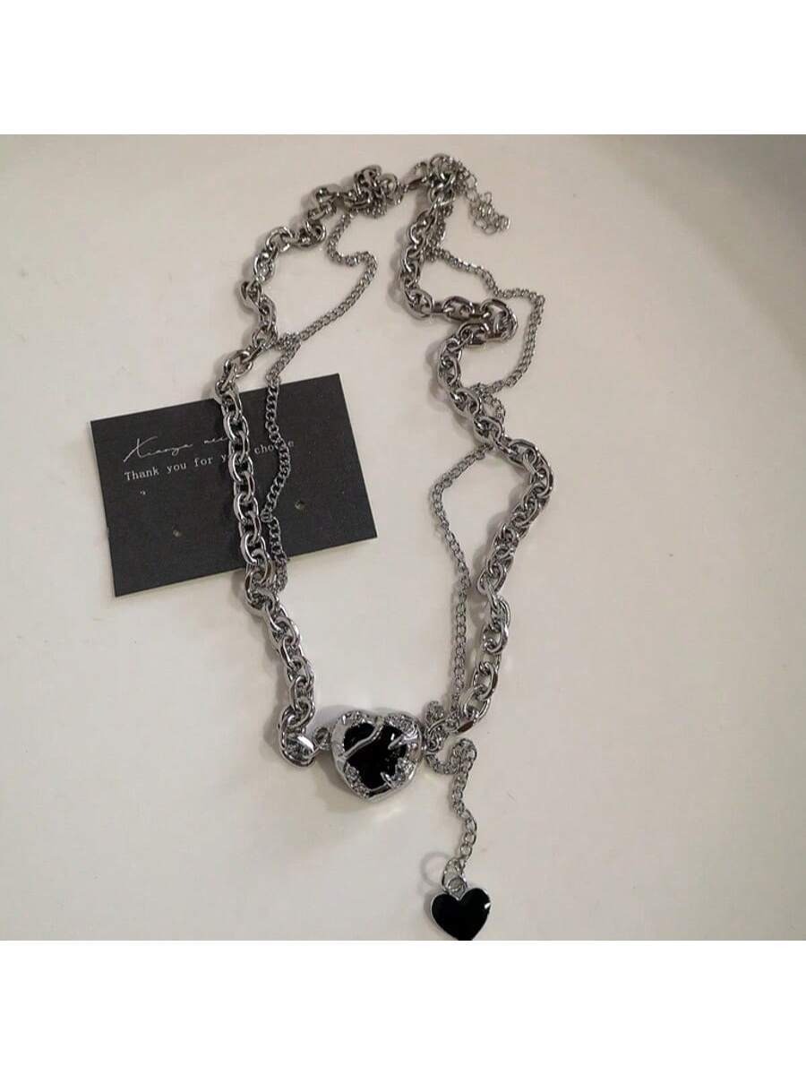 Dark Wave Starburst Vintage Gothic Necklace 6-Piece Set