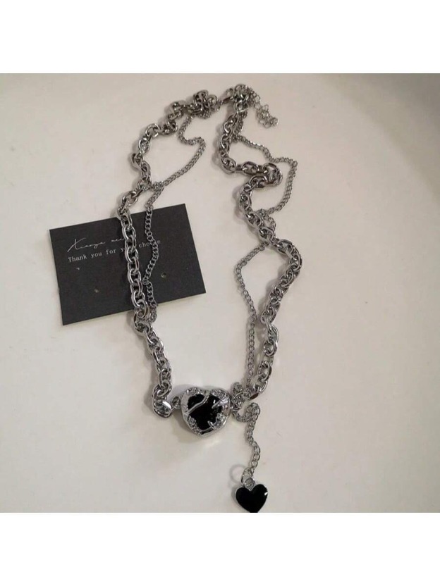 Dark Wave Starburst Vintage Gothic Necklace 6-Piece Set