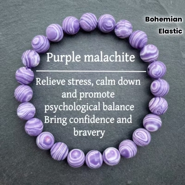 Crystal Energy Bracelet - Natural Gemstone Luck Bracelet European & American Niche Healing-Style Jewelry