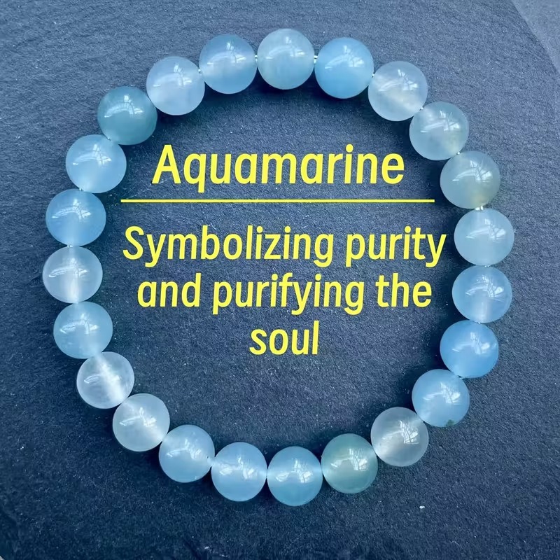 Crystal Energy Bracelet - Natural Gemstone Luck Bracelet European & American Niche Healing-Style Jewelry