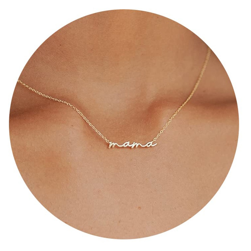 Beloved Mama 18K Gold Double Layer Mama Necklace