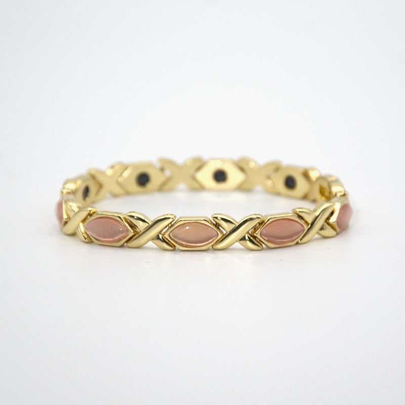 Copper Magnetic Therapy Cat's Eye Bracelet