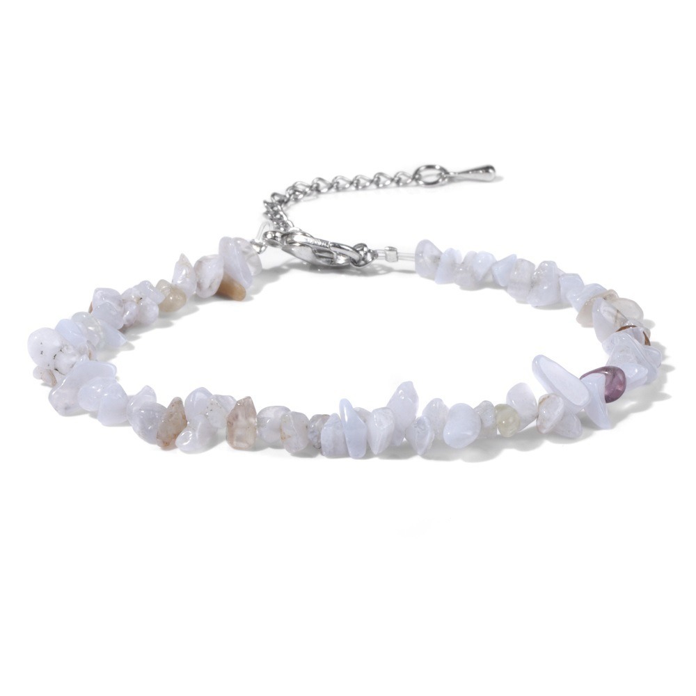 Natural Crystal Chip Adjustable Bracelets