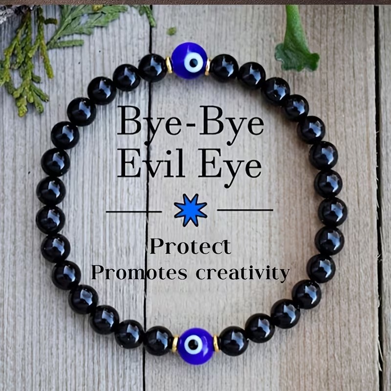 Crystal Energy Bracelet - Natural Gemstone Luck Bracelet European & American Niche Healing-Style Jewelry