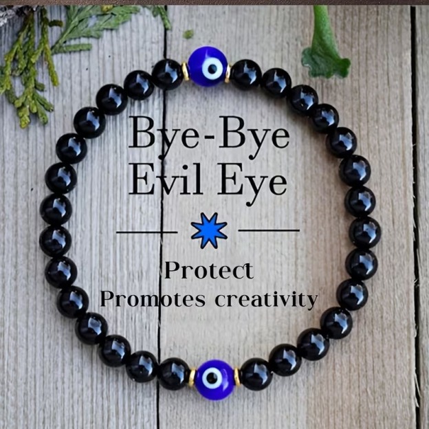 Crystal Energy Bracelet - Natural Gemstone Luck Bracelet European & American Niche Healing-Style Jewelry