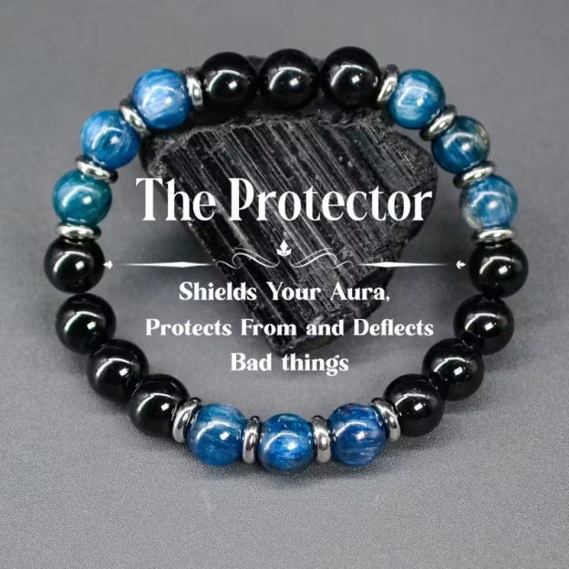 Crystal Energy Bracelet - Natural Gemstone Luck Bracelet European & American Niche Healing-Style Jewelry