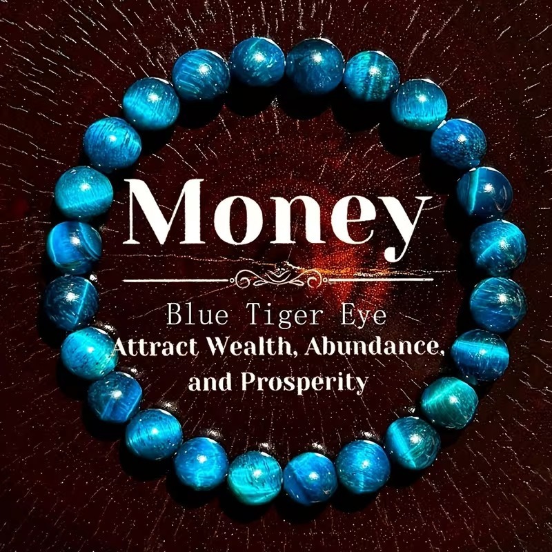 Crystal Energy Bracelet - Natural Gemstone Luck Bracelet European & American Niche Healing-Style Jewelry