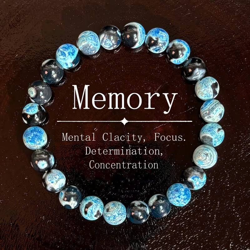 Crystal Energy Bracelet - Natural Gemstone Luck Bracelet European & American Niche Healing-Style Jewelry
