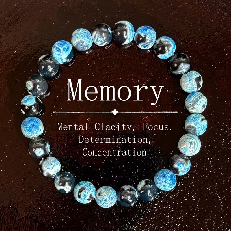 Crystal Energy Bracelet - Natural Gemstone Luck Bracelet European & American Niche Healing-Style Jewelry