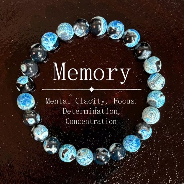 Crystal Energy Bracelet - Natural Gemstone Luck Bracelet European & American Niche Healing-Style Jewelry