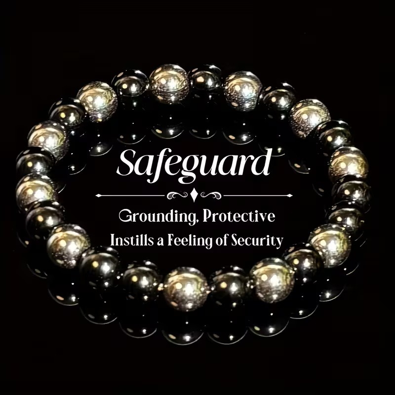 Crystal Energy Bracelet - Natural Gemstone Luck Bracelet European & American Niche Healing-Style Jewelry