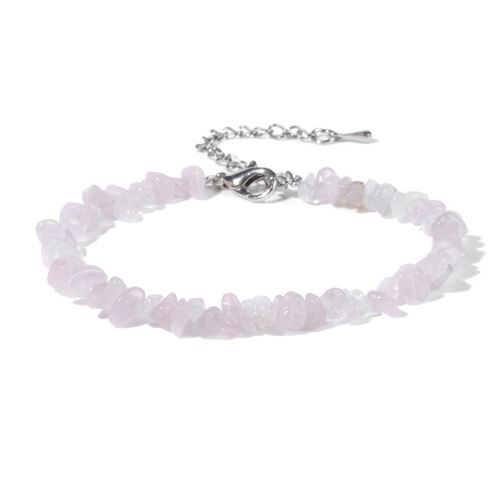 Natural Crystal Chip Adjustable Bracelets