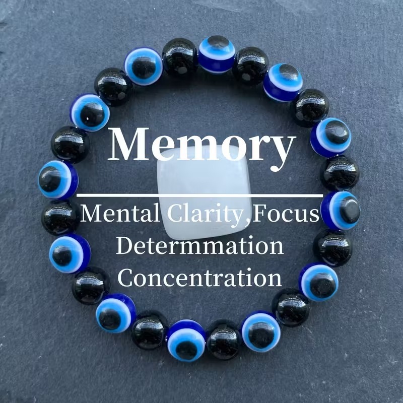 Crystal Energy Bracelet - Natural Gemstone Luck Bracelet European & American Niche Healing-Style Jewelry