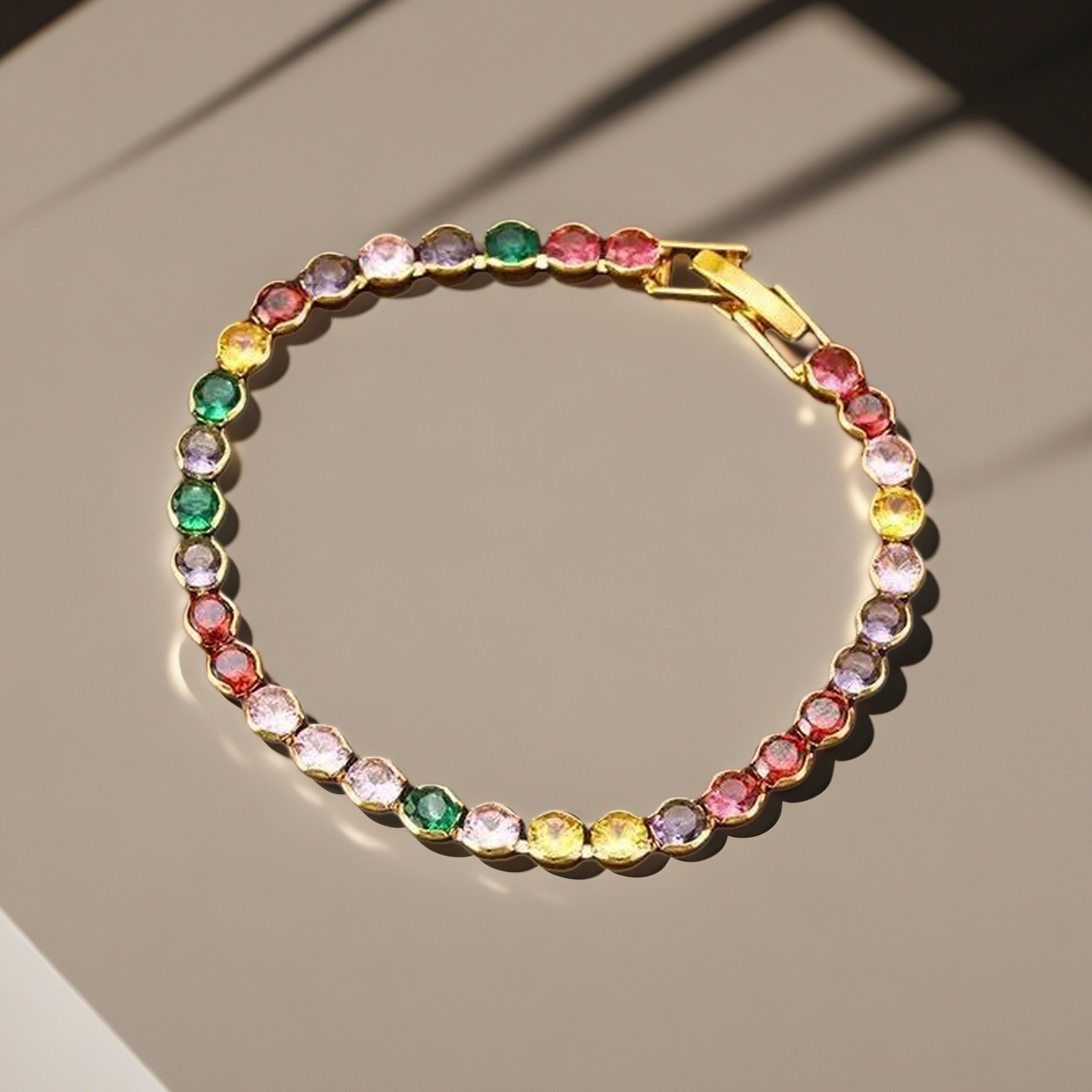 「Timeless Classic」Solitaire Tennis Bracelet