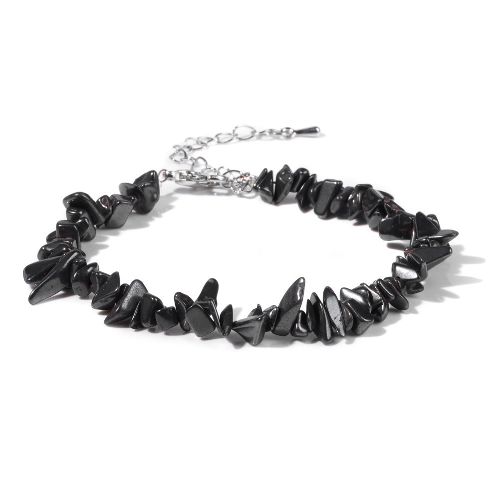 Natural Crystal Chip Adjustable Bracelets