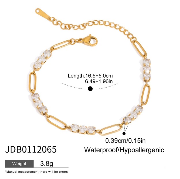 Choosing Myself Round Diamond Bracelet