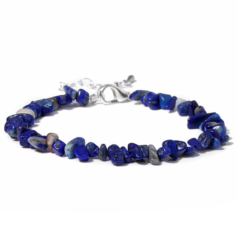 Natural Crystal Chip Adjustable Bracelets