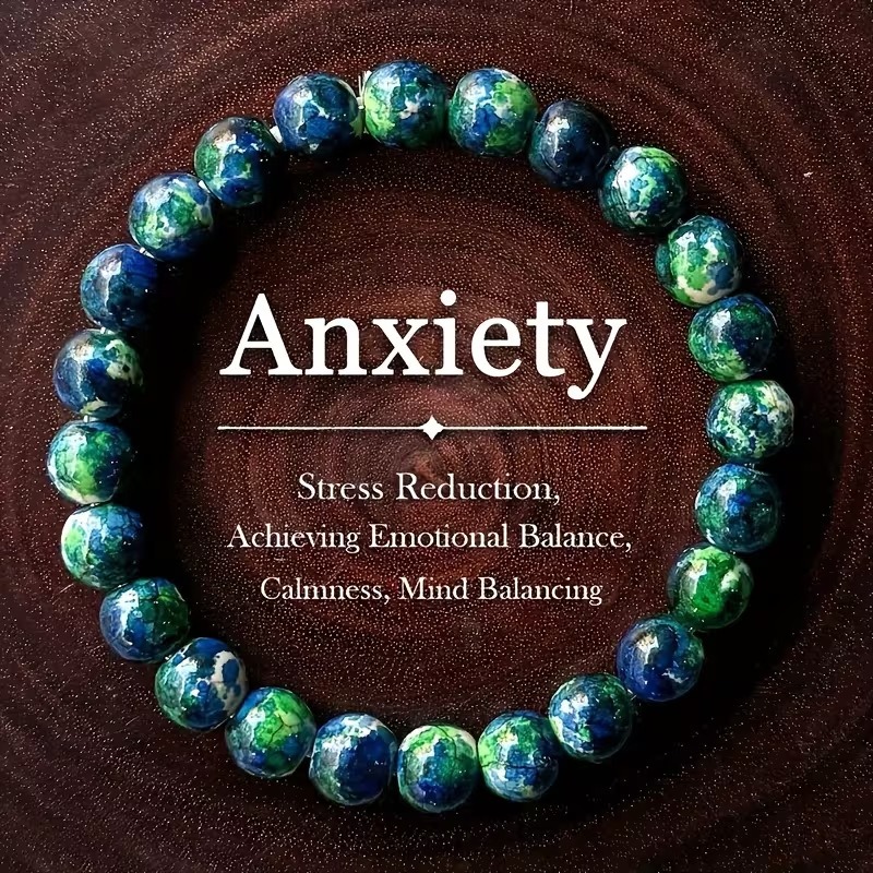 Crystal Energy Bracelet - Natural Gemstone Luck Bracelet European & American Niche Healing-Style Jewelry