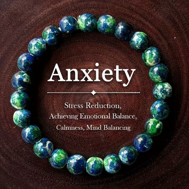 Crystal Energy Bracelet - Natural Gemstone Luck Bracelet European & American Niche Healing-Style Jewelry