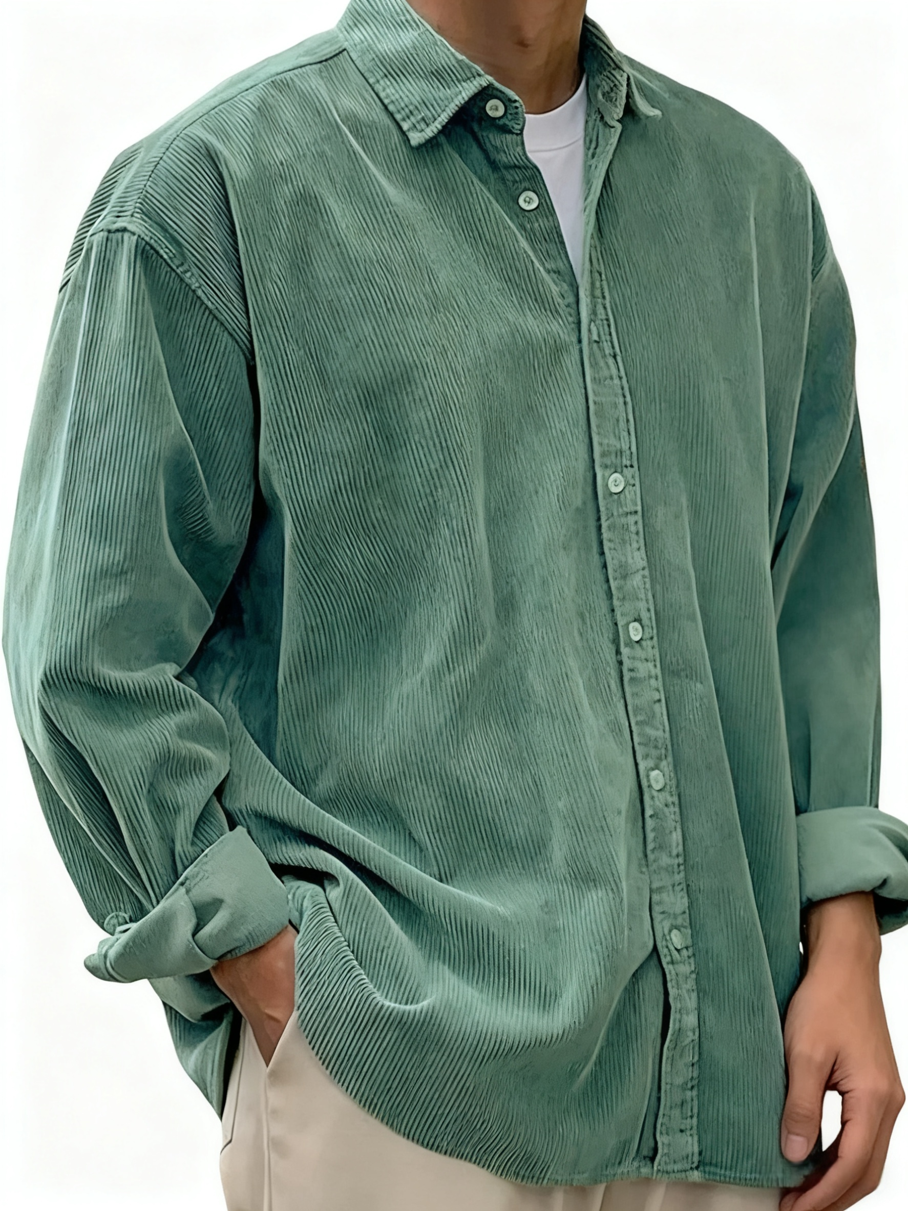 100% Premium Cashmere Men’s Shirt — Timeless Style