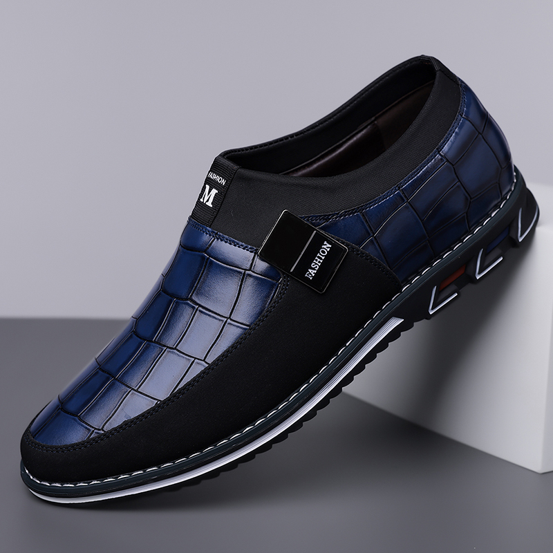 Men's Fashion Calfskin Leather Shoes