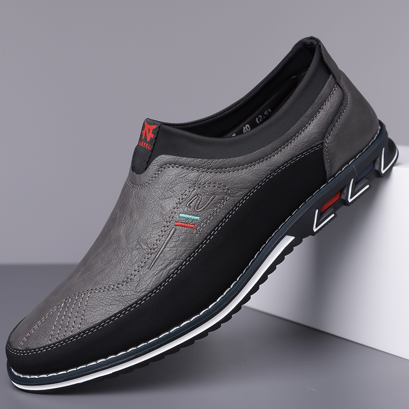 Men's Fashion Calfskin Leather Shoes