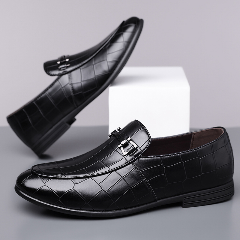 Men's Fashion Calfskin Leather Shoes