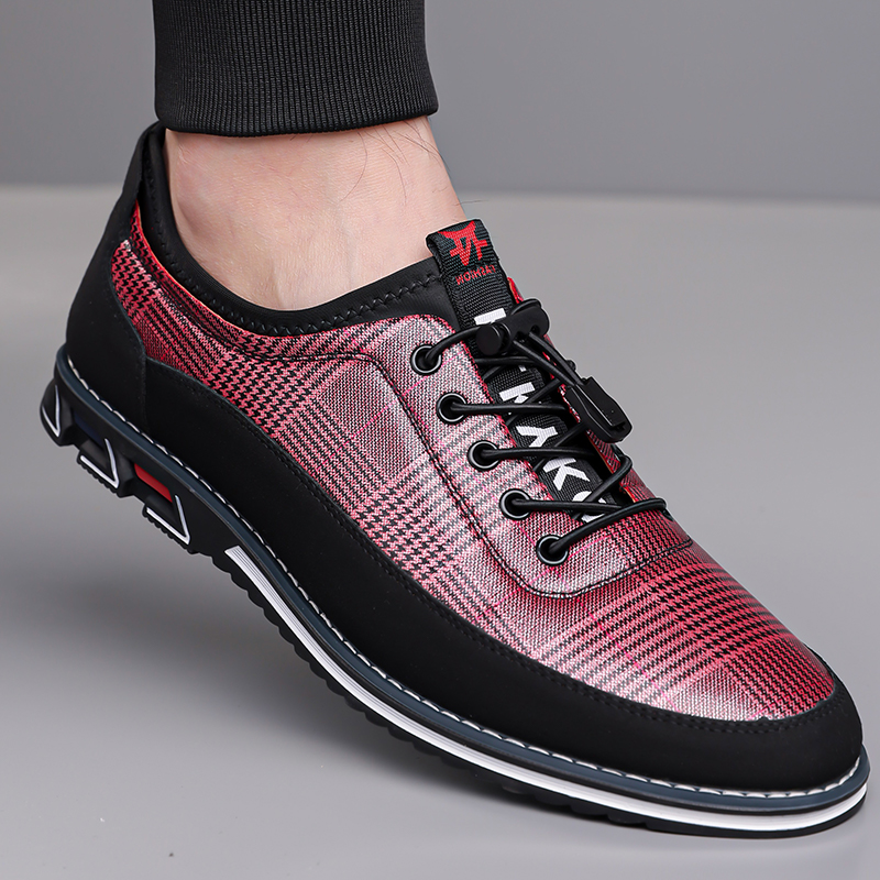 Men's Fashion Calfskin Leather Shoes