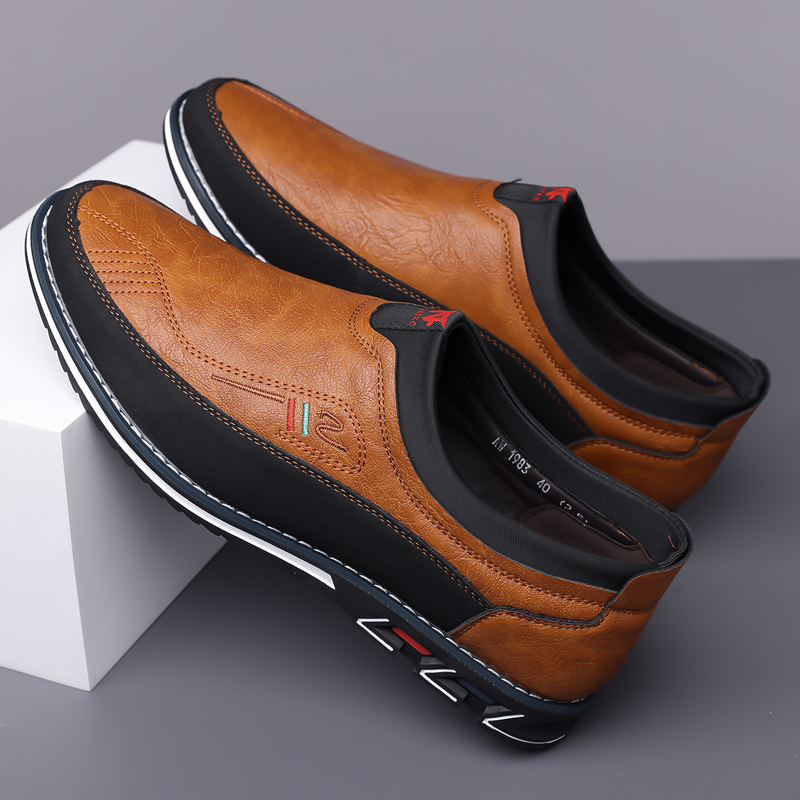 🔥70% OFF TODAY🔥 Men's Fashion Calfskin Leather Shoes