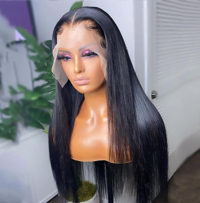 20" Premium Synthetic Frontal Wig – Glueless HD Lace Long Wave