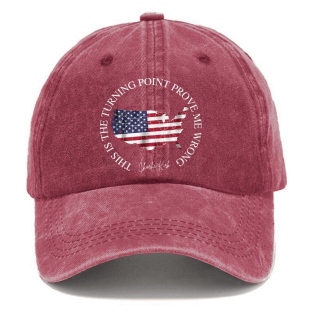 Unisex This Is The TP Prove Me Wrong Washed Hat-TP MERCH