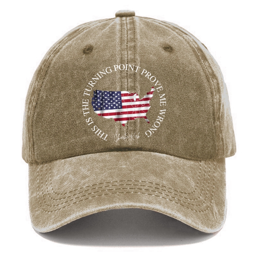 Unisex This Is The TP Prove Me Wrong Washed Hat-TP MERCH