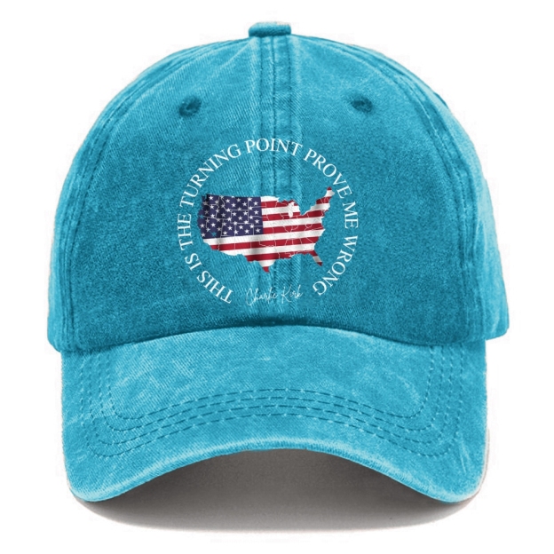 Unisex This Is The TP Prove Me Wrong Washed Hat-TP MERCH
