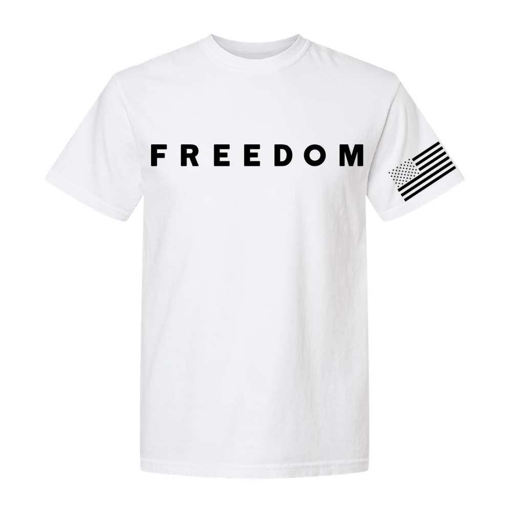 Freedom Printed T-shirt-TP MERCH