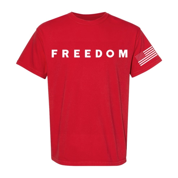 Freedom Printed T-shirt-TP MERCH