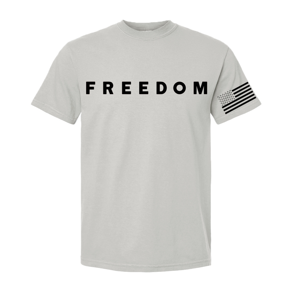 Freedom Printed T-shirt-TP MERCH