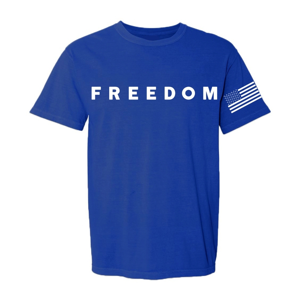 Freedom Printed T-shirt-TP MERCH