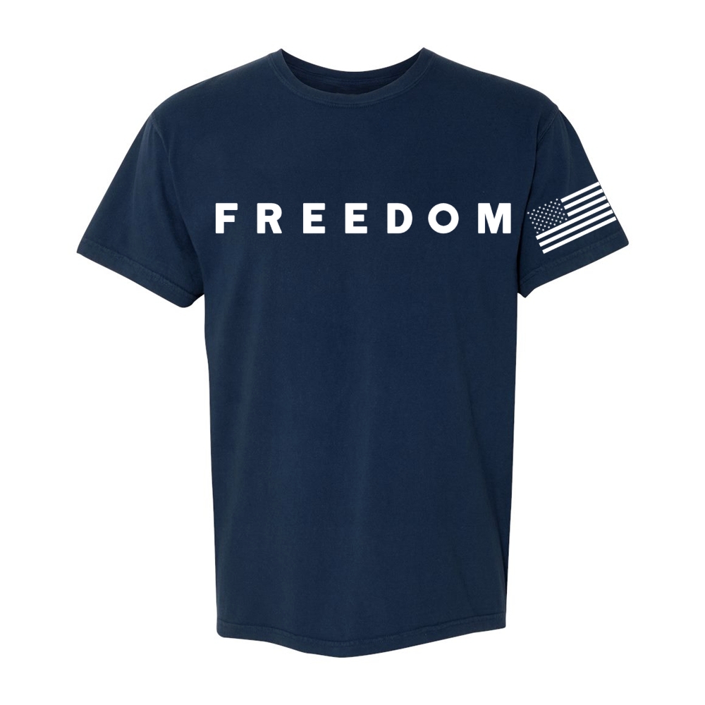 Freedom Printed T-shirt-TP MERCH