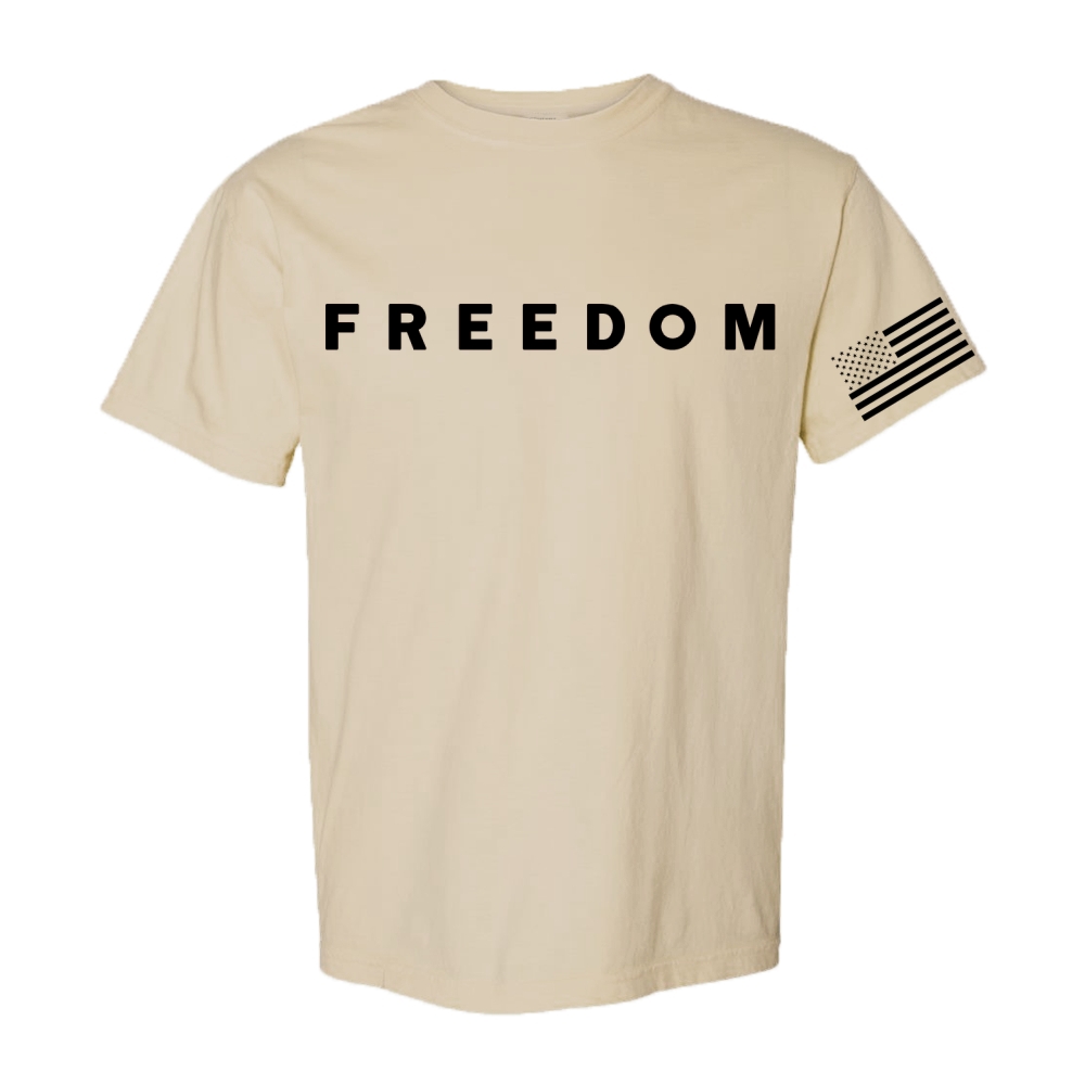 Freedom Printed T-shirt-TP MERCH