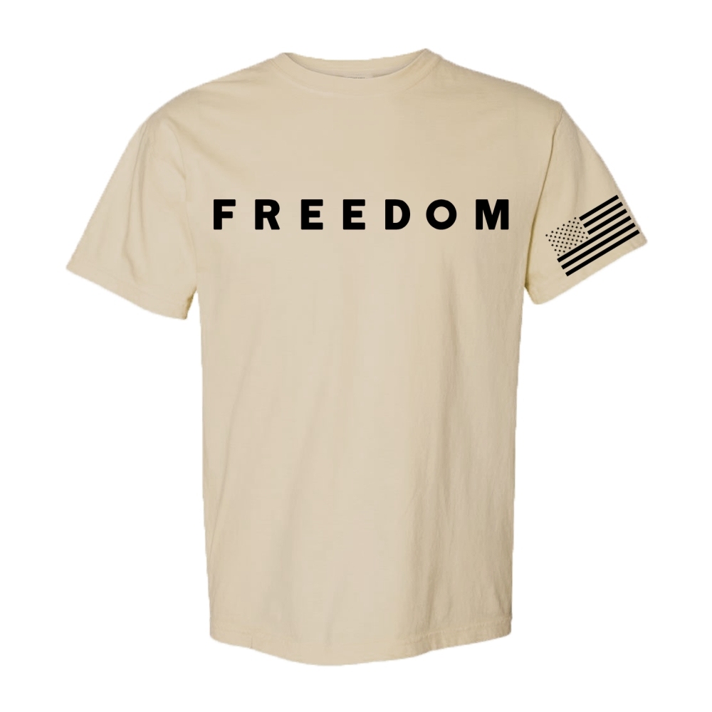 Freedom Printed T-shirt-TP MERCH
