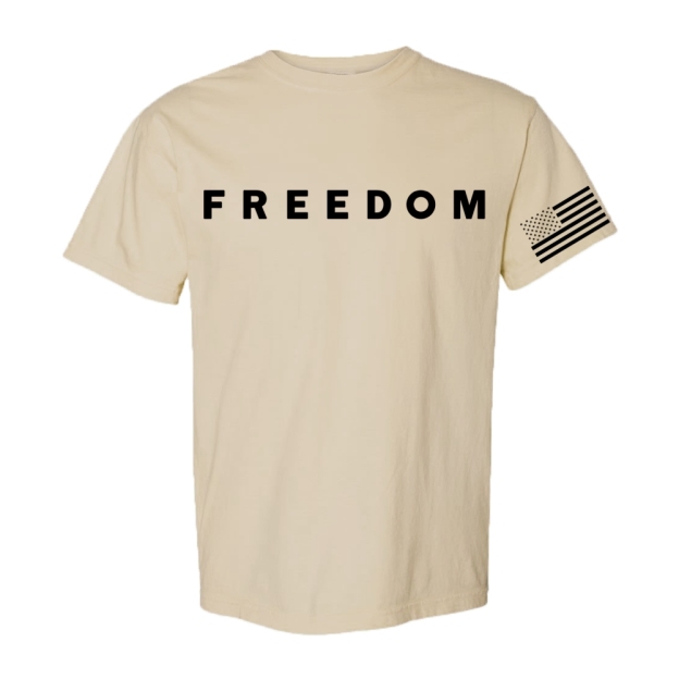 Freedom Printed T-shirt-TP MERCH