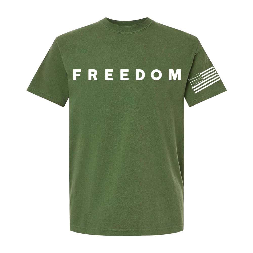 Freedom Printed T-shirt-TP MERCH