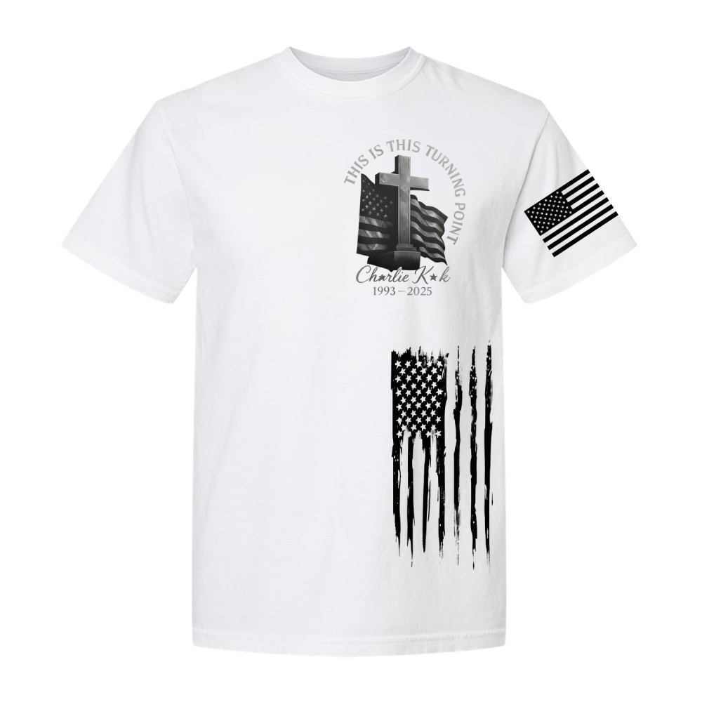Freedom Patroit Print T-shirt-TP MERCH