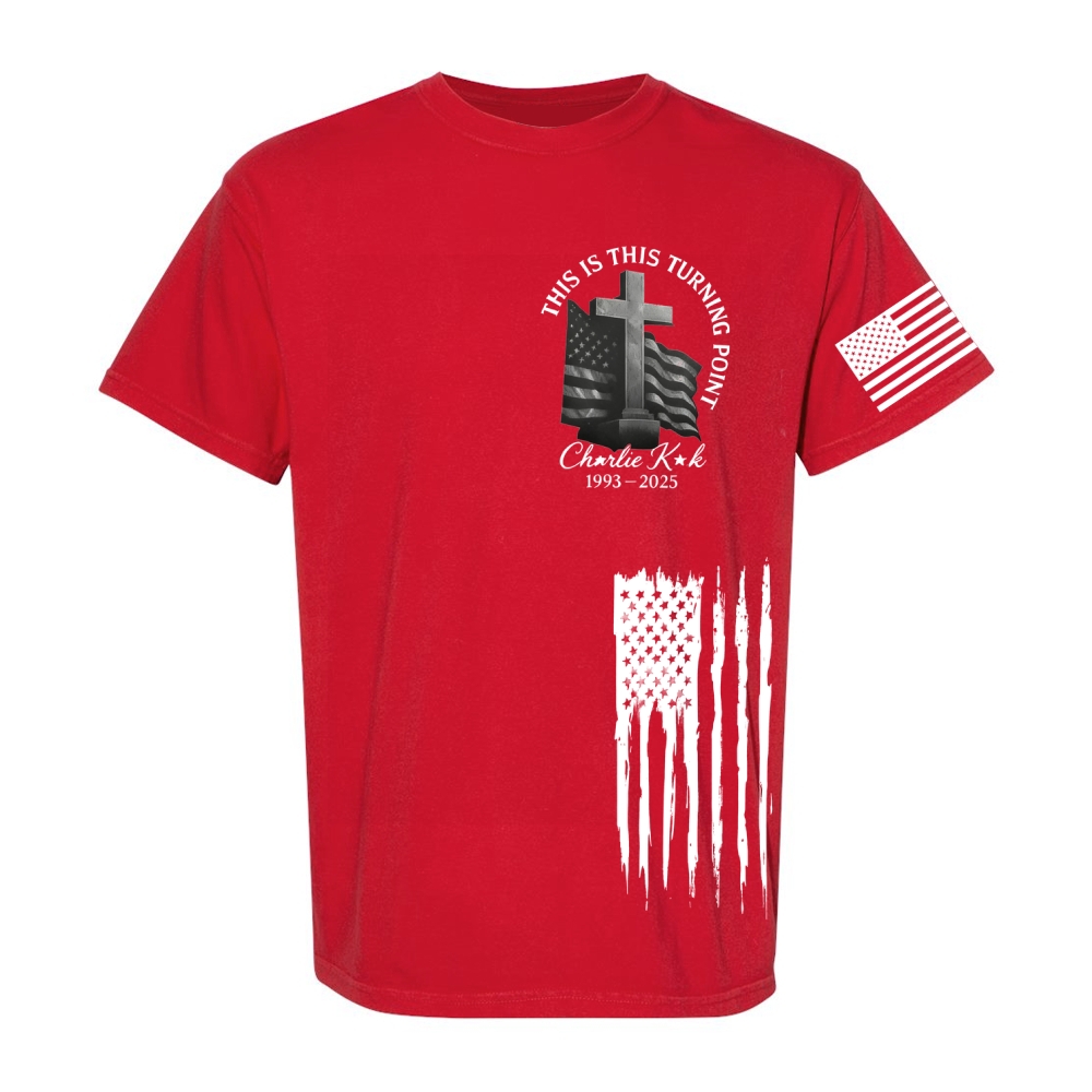 Freedom Patroit Print T-shirt-TP MERCH