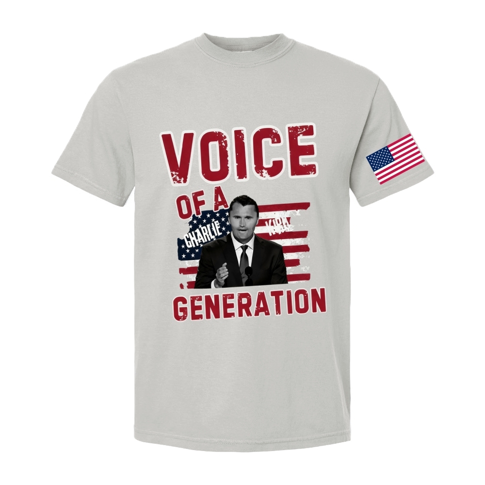 Voice Of A Generation Short Sleeve T-Shirt-TP MERCH