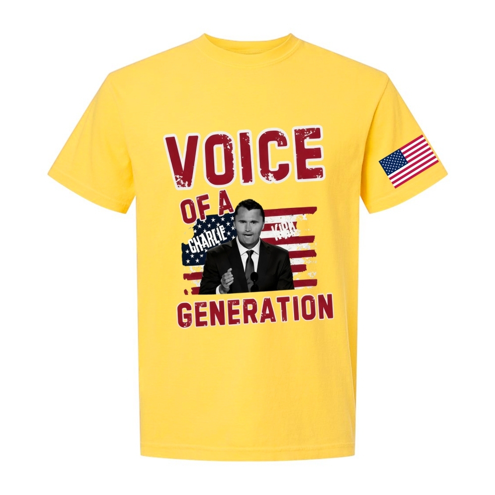 Voice Of A Generation Short Sleeve T-Shirt-TP MERCH