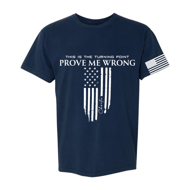 Freedom Prove Me Wrong Printed Casual Short Sleeve T-Shirt-TP MERCH
