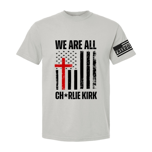 We Are All Charlie Kirk Casual Short T-Shirt-TP MERCH
