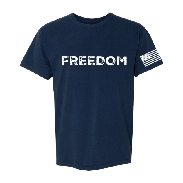Freedom And American Flag Printed Casual T-Shirt -TP MERCH